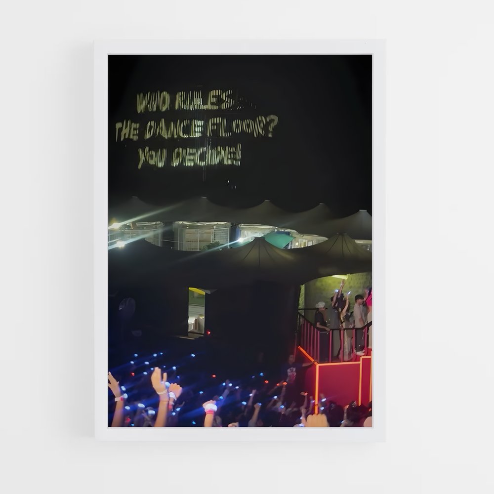 Poster Red bull pancarte – affiche Danse (vue 3)